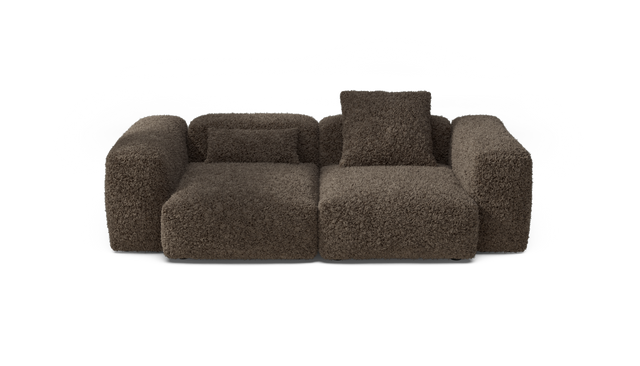 vetsak | Sofa Set 02 Medium - Doodle - Cacao | Modulaire Sofa | 2.5 Zits | Big Sofa