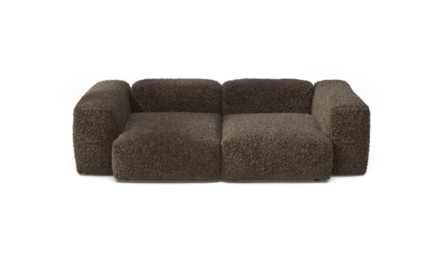 vetsak | Sofa Set 02 Medium - Doodle - Cacao | Modulaire Sofa | 2.5 Zits | Big Sofa