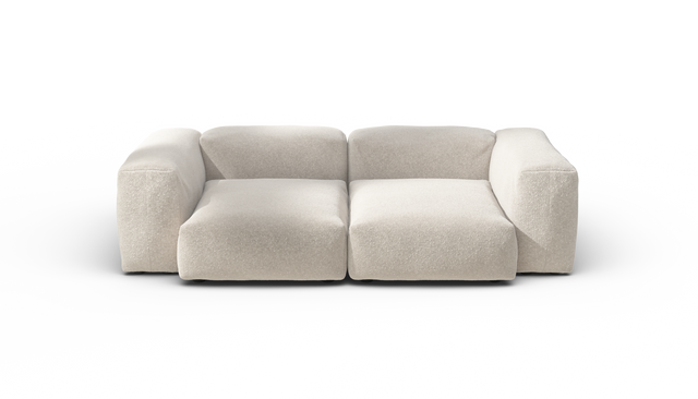 vetsak | Sofa Set 02 Medium - Nub - Creme | Modulaire Sofa | 2.5 Zits | Big Sofa