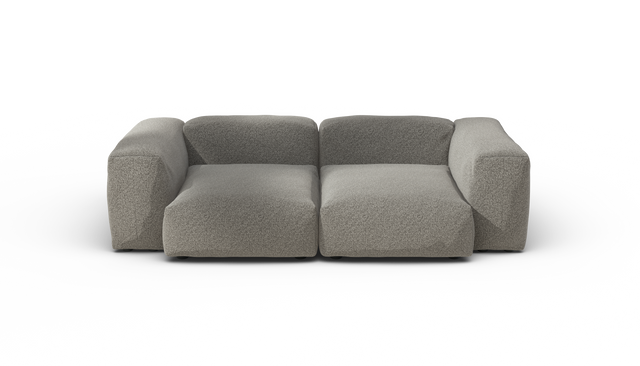vetsak | Sofa Set 02 Medium - Pebble - Platinum | Modulaire Sofa | 2.5 Zits | Big Sofa
