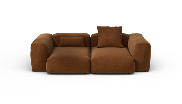vetsak | Sofa Set 02 Medium - Pebble - Sundried | Modulaire Sofa | 2.5 Zits | Big Sofa