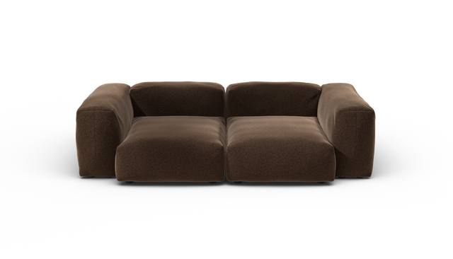 vetsak | Sofa Set 02 Medium - Pebble - Umber | Modulaire Sofa | 2.5 Zits | Big Sofa