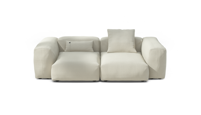 vetsak | Sofa Set 02 Medium - Pique - Creme | Modulaire Sofa | 2.5 Zits | Big Sofa