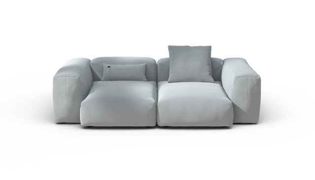 vetsak | Sofa Set 02 Medium - Pique - Turquoise | Modulaire Sofa | 2.5 Zits | Big Sofa