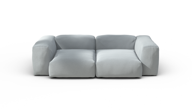 vetsak | Sofa Set 02 Medium - Pique - Turquoise | Modulaire Sofa | 2.5 Zits | Big Sofa