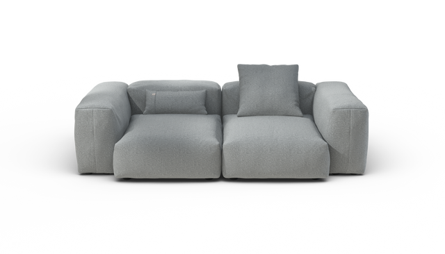 vetsak | Sofa Set 02 Medium - Ridge - Limestone | Modulaire Sofa | 2.5 Zits | Big Sofa