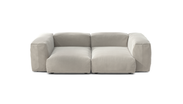 vetsak | Sofa Set 02 Medium - Suave - Clay | Modulaire Sofa | 2.5 Zits | Big Sofa