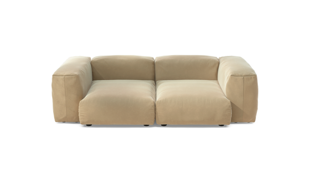 vetsak | Sofa Set 02 Medium - Suave - Creme | Modulaire Sofa | 2.5 Zits | Big Sofa