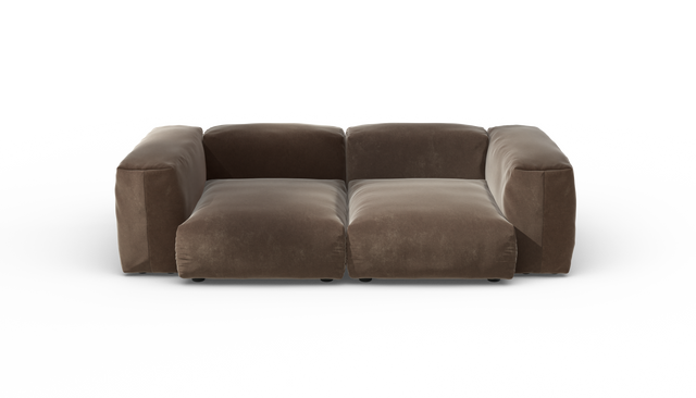 vetsak | Sofa Set 02 Medium - Suave - Espresso | Modulaire Sofa | 2.5 Zits | Big Sofa