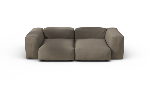 vetsak | Sofa Set 02 Medium - Terrain - Driftwood | Modulaire Sofa | 2.5 Zits | Big Sofa