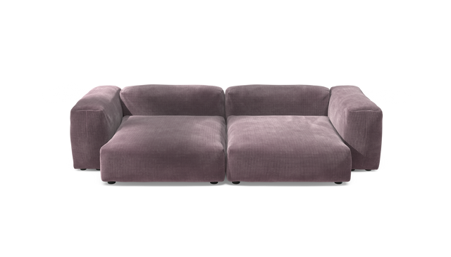 vetsak | Sofa Set 02 XLarge - Cord Velour - Blossom | Modulaire Sofa | 3.5 Zits | Big Sofa