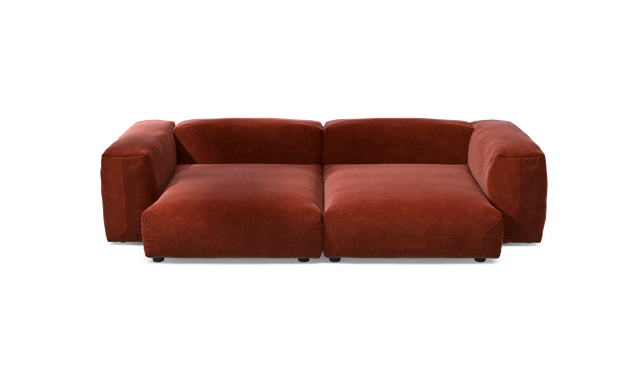 vetsak | Sofa Set 02 XLarge - Suave - Saffron | Modulaire Sofa | 3.5 Zits | Big Sofa