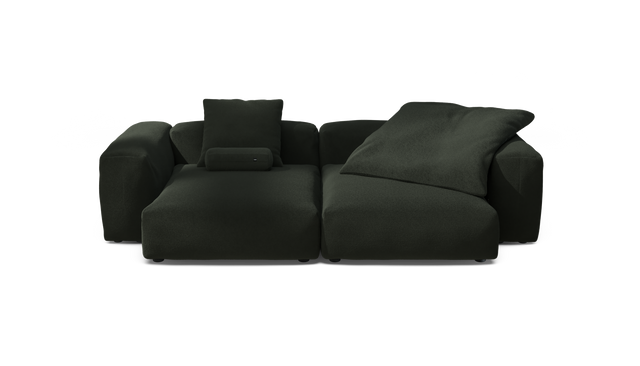 vetsak | Sofa Set 02 XLarge - Loop Loop - Mousse | Modulaire Sofa | 3.5 Zits | Big Sofa