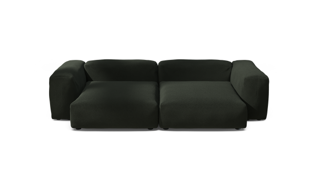 vetsak | Sofa Set 02 XLarge - Loop Loop - Mousse | Modulaire Sofa | 3.5 Zits | Big Sofa