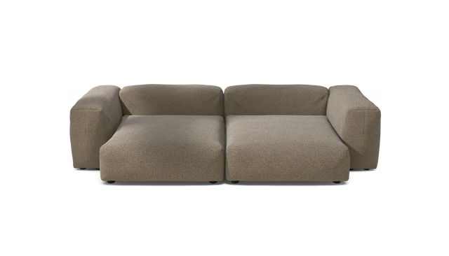vetsak | Sofa Set 02 XLarge - Loop Loop - Taupe | Modulaire Sofa | 3.5 Zits | Big Sofa