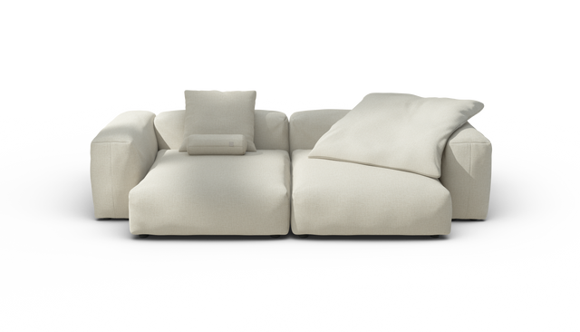 vetsak | Sofa Set 02 XLarge - Breeze - Ecru | Modulaire Sofa | 3.5 Zits | Big Sofa