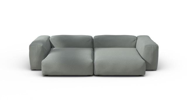 vetsak | Sofa Set 02 XLarge - Breeze - Sage | Modulaire Sofa | 3.5 Zits | Big Sofa