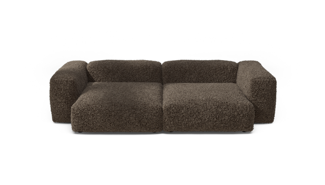 vetsak | Sofa Set 02 XLarge - Doodle - Cacao | Modulaire Sofa | 3.5 Zits | Big Sofa