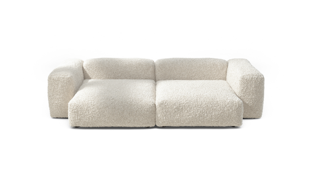 vetsak | Sofa Set 02 XLarge - Doodle - Creme | Modulaire Sofa | 3.5 Zits | Big Sofa