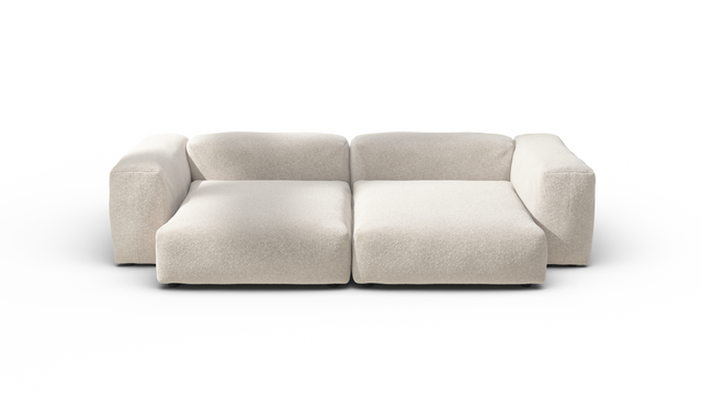 vetsak | Sofa Set 02 XLarge - Nub - Creme | Modulaire Sofa | 3.5 Zits | Big Sofa