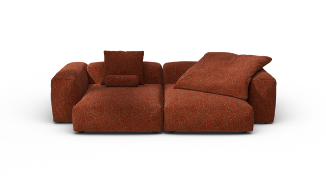 vetsak | Sofa Set 02 XLarge - Nub - Sienna | Modulaire Sofa | 3.5 Zits | Big Sofa