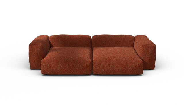 vetsak | Sofa Set 02 XLarge - Nub - Sienna | Modulaire Sofa | 3.5 Zits | Big Sofa