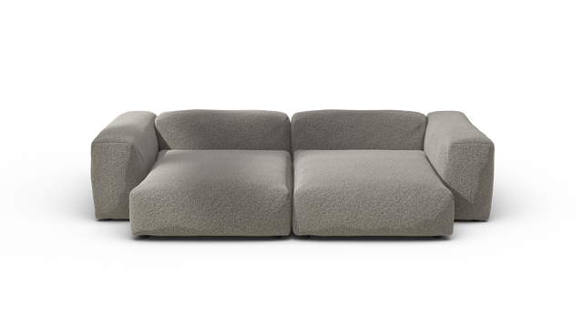 vetsak | Sofa Set 02 XLarge - Pebble - Platinum | Modulaire Sofa | 3.5 Zits | Big Sofa