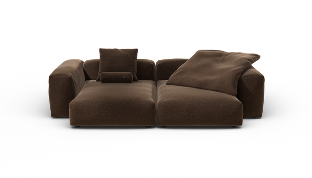 vetsak | Sofa Set 02 XLarge - Pebble - Umber | Modulaire Sofa | 3.5 Zits | Big Sofa