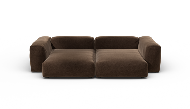 vetsak | Sofa Set 02 XLarge - Pebble - Umber | Modulaire Sofa | 3.5 Zits | Big Sofa
