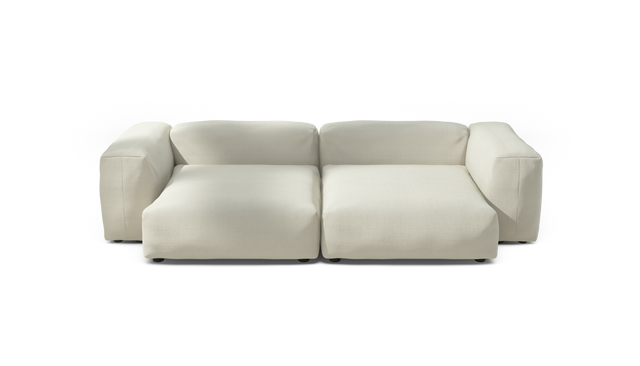 vetsak | Sofa Set 02 XLarge - Pique - Creme | Modulaire Sofa | 3.5 Zits | Big Sofa