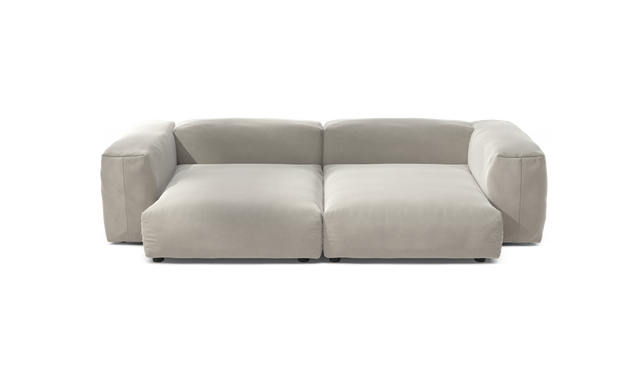 vetsak | Sofa Set 02 XLarge - Suave - Clay | Modulaire Sofa | 3.5 Zits | Big Sofa