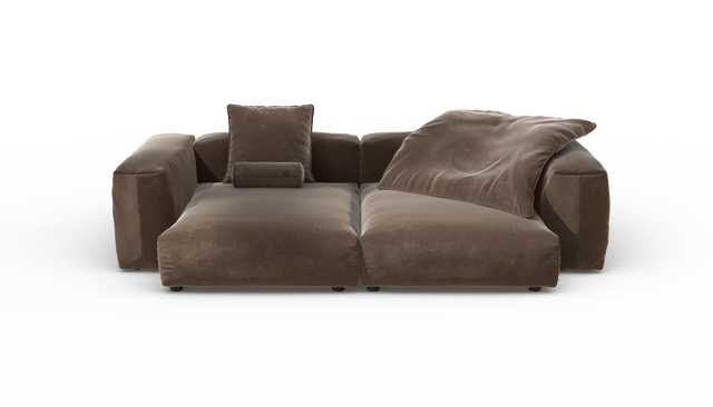 vetsak | Sofa Set 02 XLarge - Suave - Espresso | Modulaire Sofa | 3.5 Zits | Big Sofa
