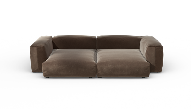 vetsak | Sofa Set 02 XLarge - Suave - Espresso | Modulaire Sofa | 3.5 Zits | Big Sofa