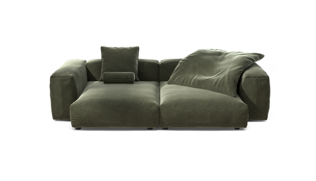 vetsak | Sofa Set 02 XLarge - Suave - Pine | Modulaire Sofa | 3.5 Zits | Big Sofa