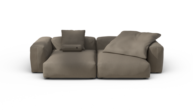 vetsak | Sofa Set 02 XLarge - Terrain - Driftwood | Modulaire Sofa | 3.5 Zits | Big Sofa