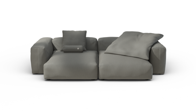 vetsak | Sofa Set 02 XLarge - Terrain - Flint | Modulaire Sofa | 3.5 Zits | Big Sofa