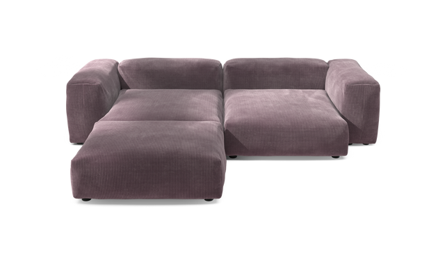 vetsak | Sofa Set 03 - Cord Velour - Blossom | Modulaire Sofa | 3.5 Zits | Big Sofa | Hoeksofa
