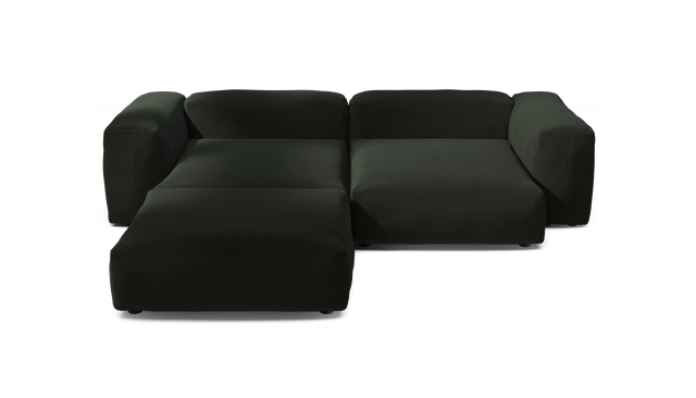 vetsak | Sofa Set 03 - Loop Loop - Mousse | Modulaire Sofa | 3.5 Zits | Big Sofa | Hoeksofa