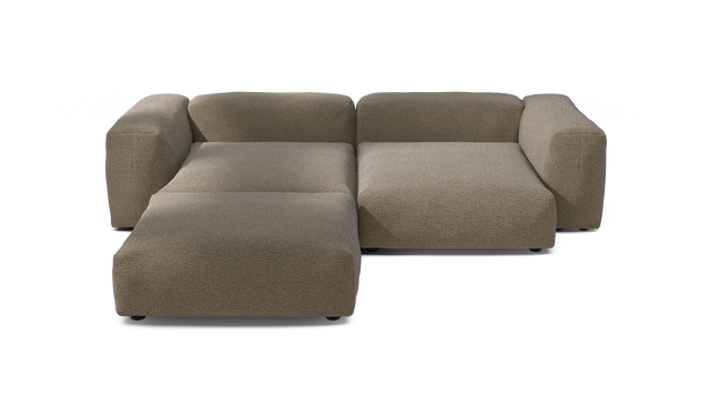 vetsak | Sofa Set 03 - Loop Loop - Taupe | Modulaire Sofa | 3.5 Zits | Big Sofa | Hoeksofa