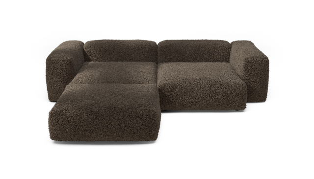 vetsak | Sofa Set 03 - Doodle - Cacao | Modulaire Sofa | 3.5 Zits | Big Sofa | Hoeksofa