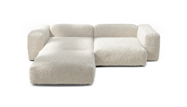 vetsak | Sofa Set 03 - Doodle - Creme | Modulaire Sofa | 3.5 Zits | Big Sofa | Hoeksofa