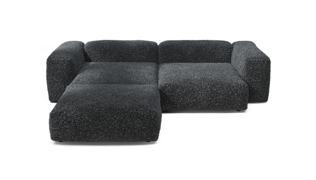 vetsak | Sofa Set 03 - Doodle - Dark Grey | Modulaire Sofa | 3.5 Zits | Big Sofa | Hoeksofa