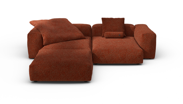 vetsak | Sofa Set 03 - Nub - Sienna | Modulaire Sofa | 3.5 Zits | Big Sofa | Hoeksofa