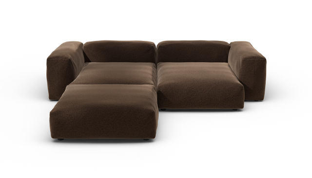 vetsak | Sofa Set 03 - Pebble - Umber | Modulaire Sofa | 3.5 Zits | Big Sofa | Hoeksofa