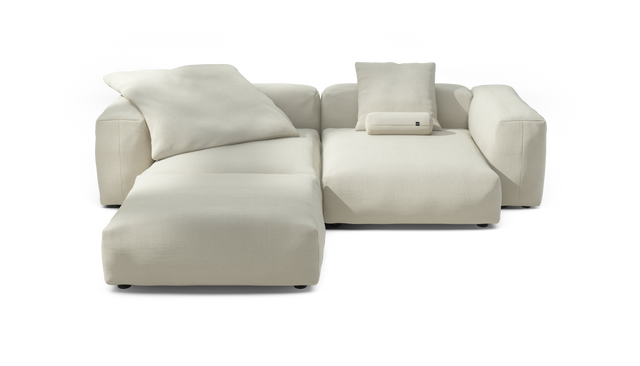 vetsak | Sofa Set 03 - Pique - Creme | Modulaire Sofa | 3.5 Zits | Big Sofa | Hoeksofa