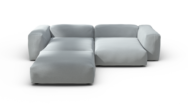 vetsak | Sofa Set 03 - Pique - Turquoise | Modulaire Sofa | 3.5 Zits | Big Sofa | Hoeksofa
