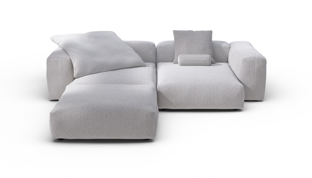 vetsak | Sofa Set 03 - Ridge - Dune | Modulaire Sofa | 3.5 Zits | Big Sofa | Hoeksofa