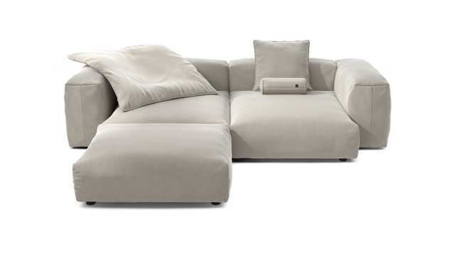 vetsak | Sofa Set 03 - Suave - Clay | Modulaire Sofa | 3.5 Zits | Big Sofa | Hoeksofa
