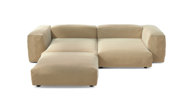 vetsak | Sofa Set 03 - Suave - Creme | Modulaire Sofa | 3.5 Zits | Big Sofa | Hoeksofa