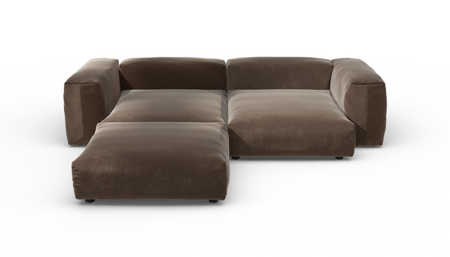 vetsak | Sofa Set 03 - Suave - Espresso | Modulaire Sofa | 3.5 Zits | Big Sofa | Hoeksofa